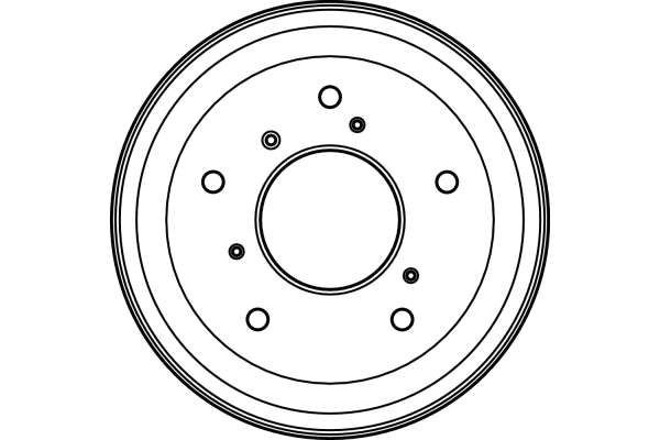 Барабан гальмівний задній TRW DB4036 ціна, від 32.10 USD