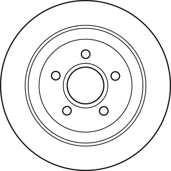 Задні дискові гальма Fiat/Alfa/Lancia K05085652AB ціна, від 26.41 USD