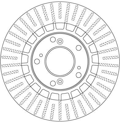 Диск переднього гальма TRW DF6493 ціна, від 43.15 USD