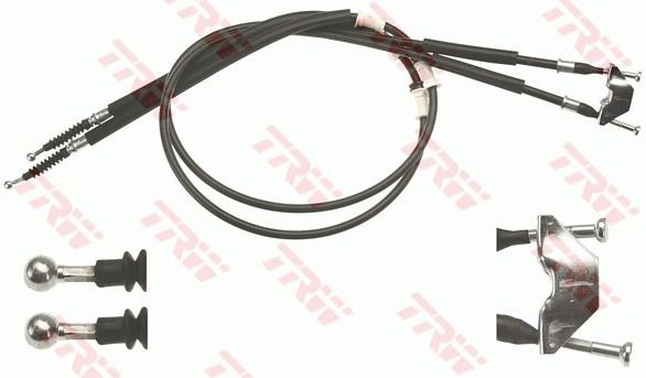 Трос ручного гальма задній, правий/лівий Adriauto AD3302261 ціна, від 23.92 USD