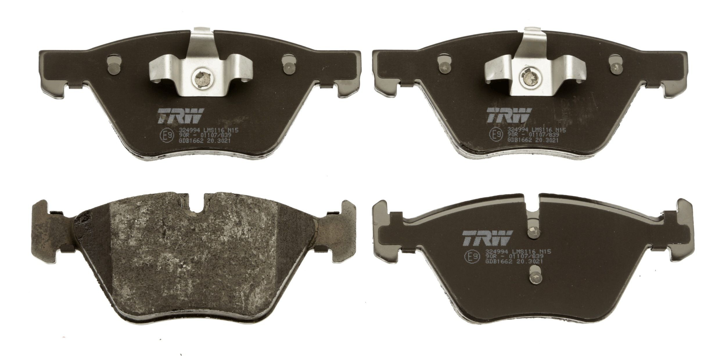 Гальмівні колодки TRW GDB1662 ціна, від 60.55 USD