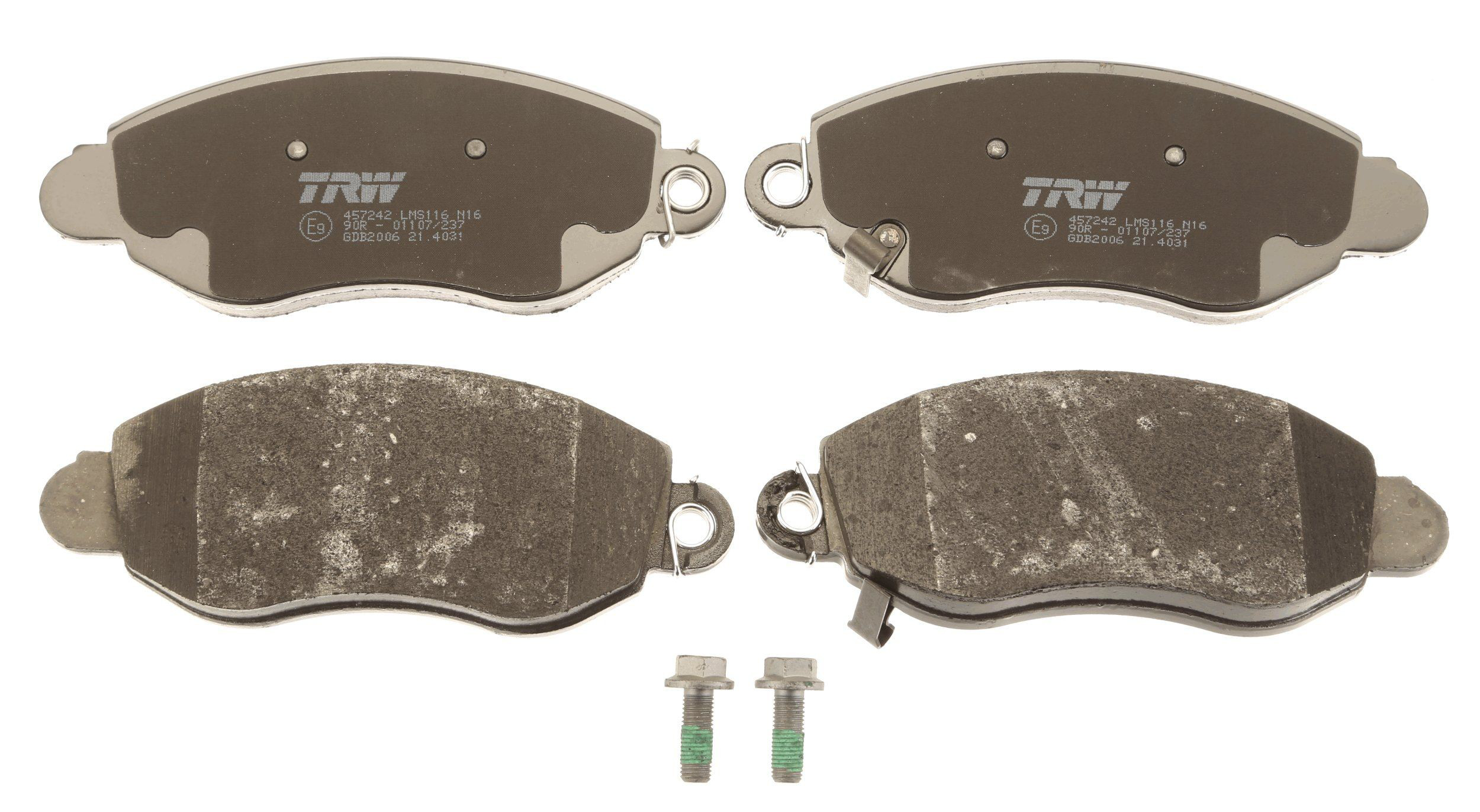 Передні тормозні колодки T140551 Ford
