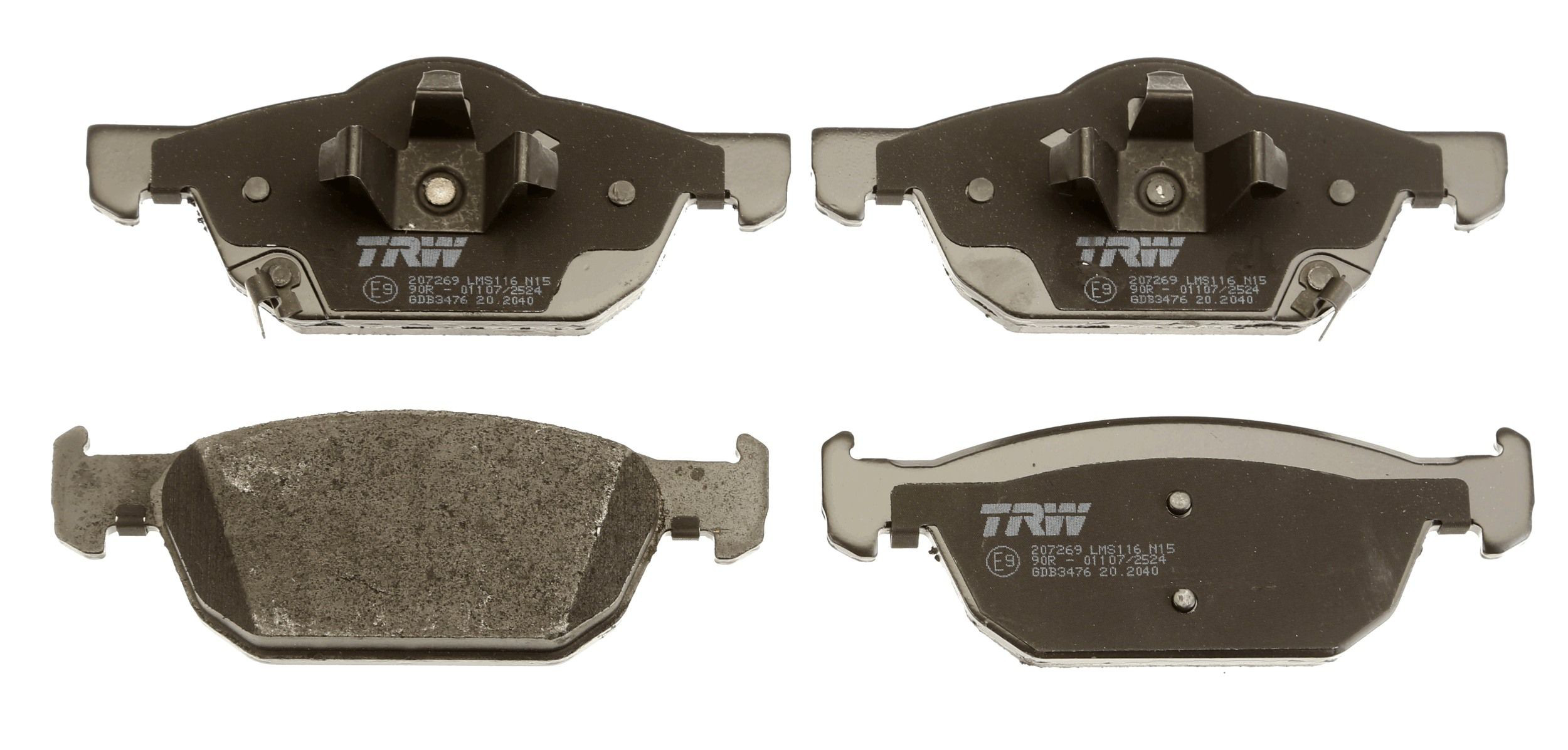 Гальмівні колодки TRW GDB3476 ціна, від 41.81 USD