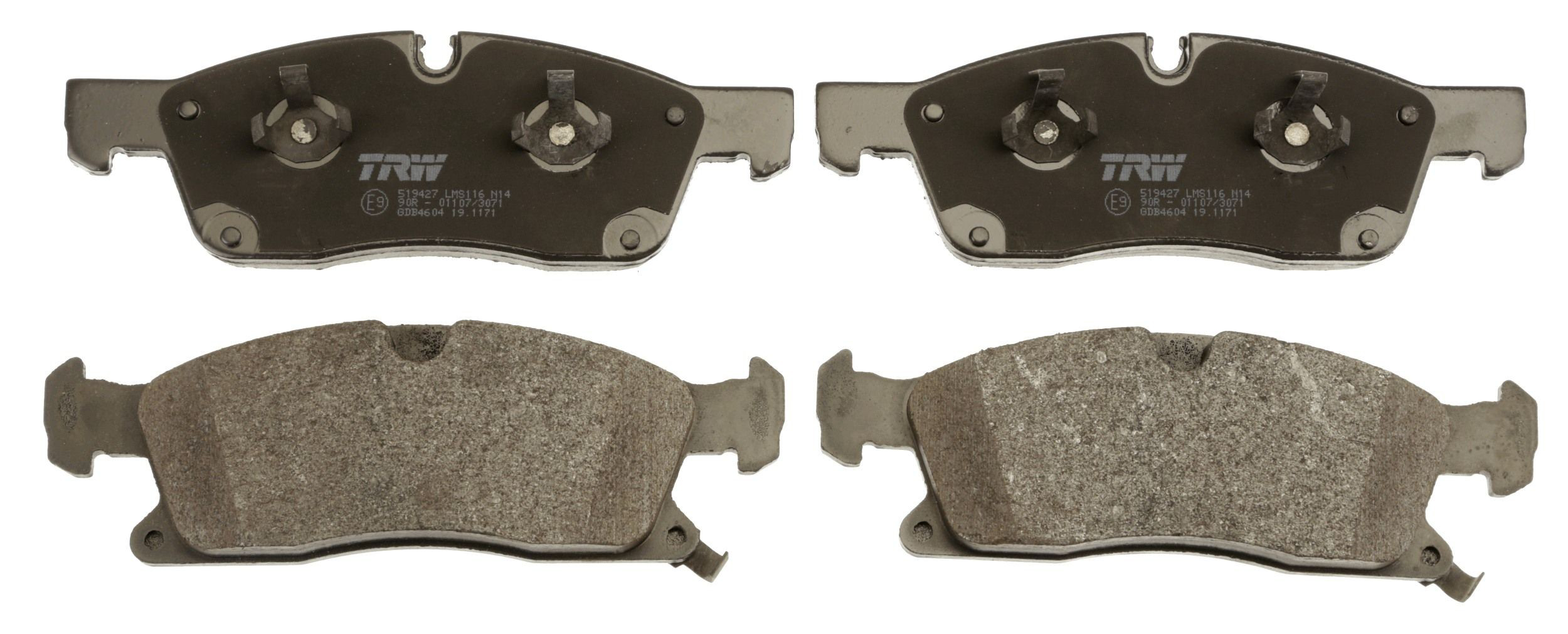 Гальмівні колодки TRW GDB4604 ціна, від 78.25 USD
