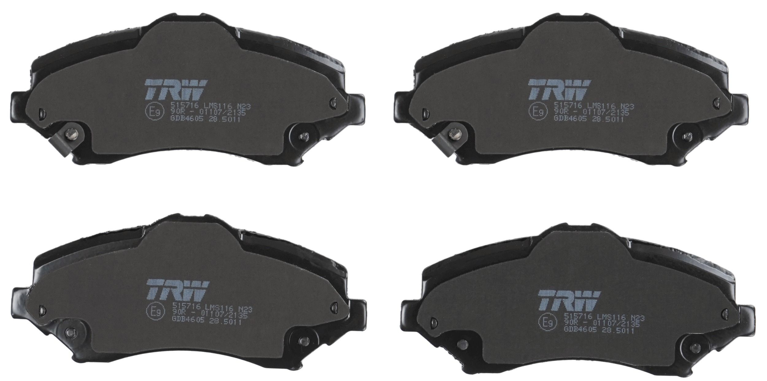 Тормозні колодки TRW GDB4605
