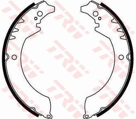 Колодки гальмові задні, барабанні Daihatsu 0449587602000 ціна, від 27.36 USD
