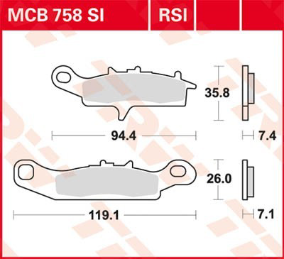 MCB758SI TRW 