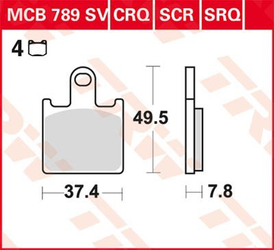 MCB789CRQ TRW 