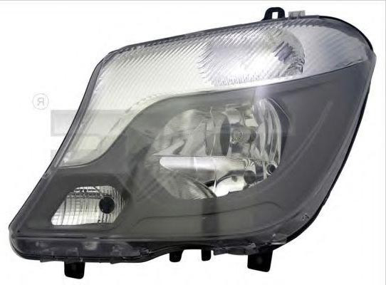 50N2090E Polcar Фара дальнього світла в зборі
