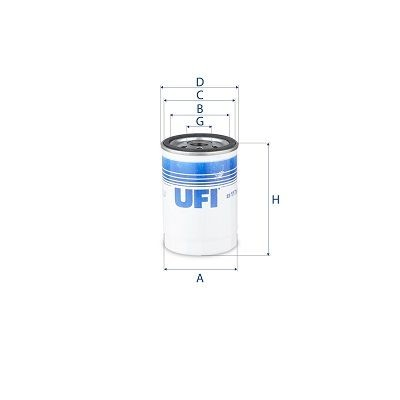 2311700 UFI Фільтр масла