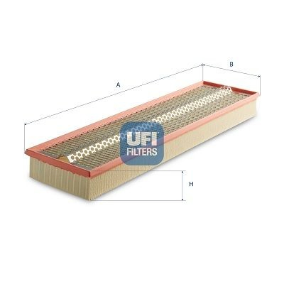 3005900 UFI Повітряний фільтр двигуна