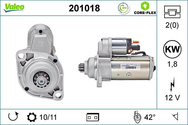 Купити 201018 VALEO Стартер