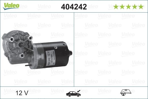 Мотор стеклоочищувача VALEO 404242 ціна, від 25.34 USD