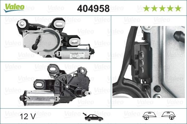 Склоочисник дверей задка VALEO 404958 ціна, від 59.94 USD