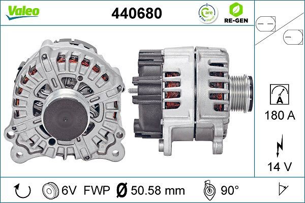Купити 440680 VALEO Генератор
