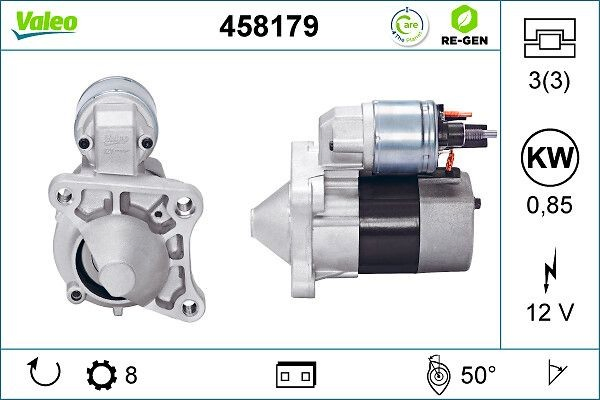 Стартер 458179 VALEO