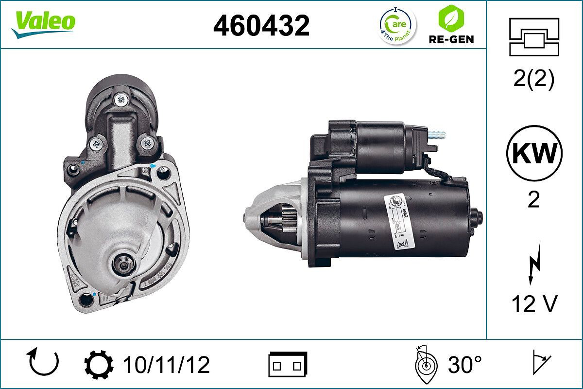 Купити 460432 VALEO Стартер