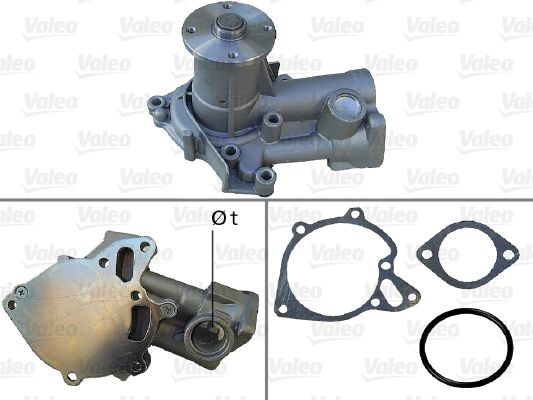 506778 VALEO Насос охолодження