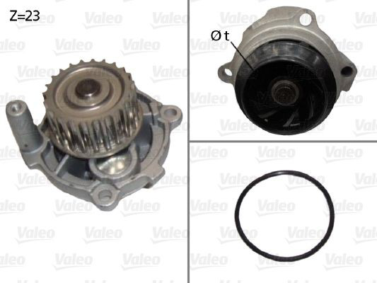 506790 VALEO Насос охолодження