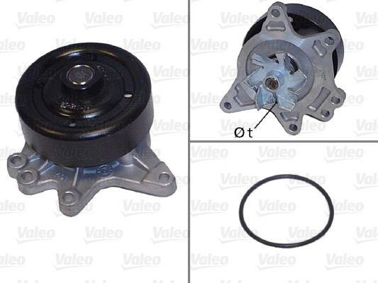 506844 VALEO Насос охолодження