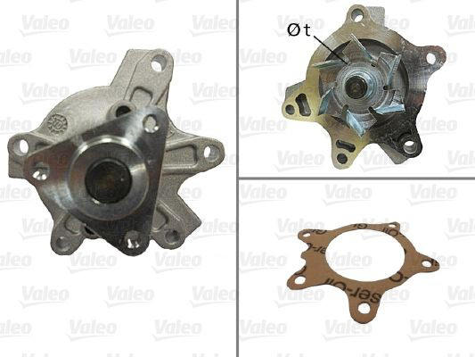 506848 VALEO Насос охолодження