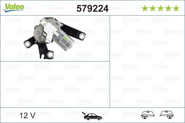 Склоочисник дверей задка VALEO 579224 ціна, від 64.77 USD