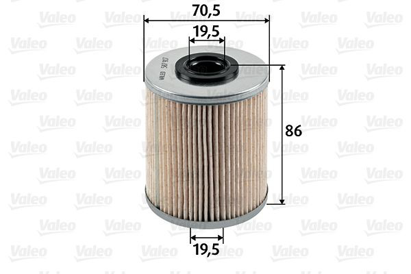 Паливний фільтр 587917 VALEO