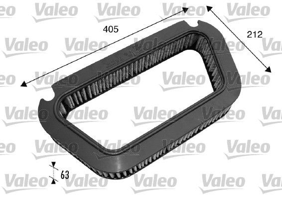 Фільтр салону 698792 VALEO
