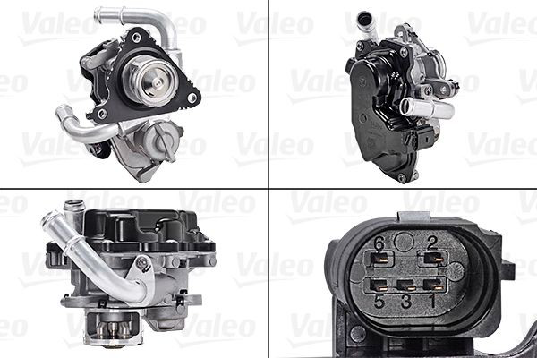 700454 VALEO Клапан рециркуляції відпрацьованих газів EGR