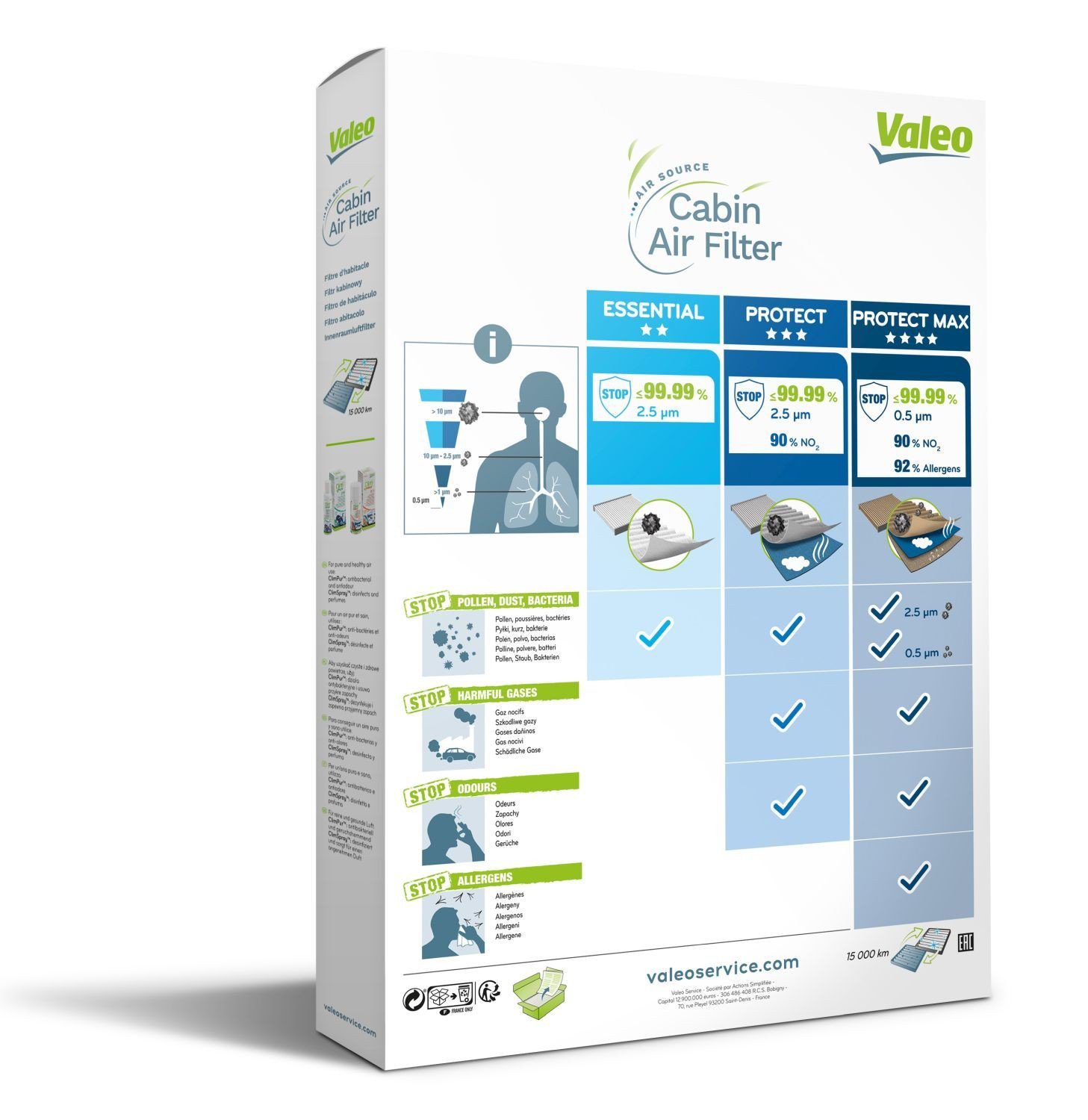 Купити 715715 VALEO Фільтр салону вугільний