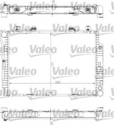 Купити Радіатор Mercedes S  W140