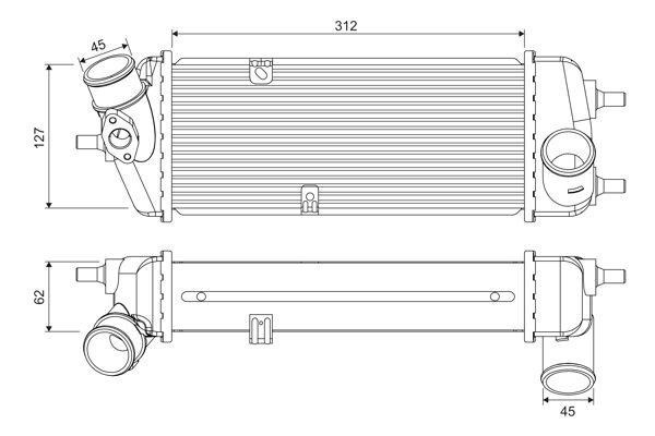  Інтеркулер KIA Rio 2