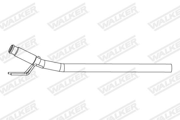 BS800201 Bosal Штани глушника передні