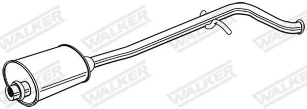 Купити 22705 Walker Вихлопна труба