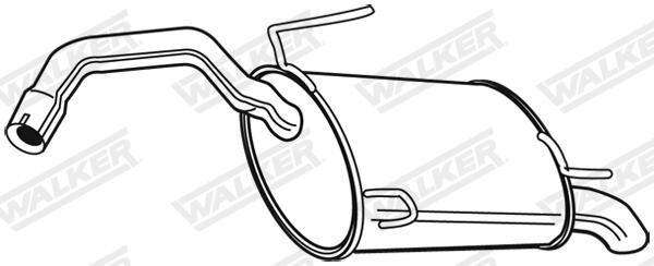 Купити 22841 Walker Вихлоп