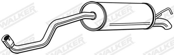 Вихлопна труба Walker 24060 ціна, від 62.45 USD