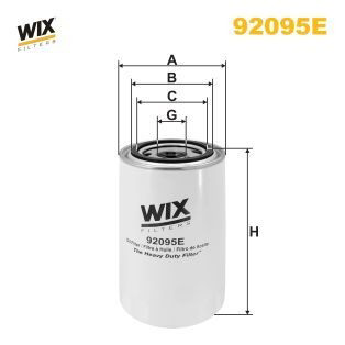 92095E WIX Фільтр масла
