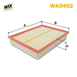WA9402 WIX Повітряний фільтр двигуна
