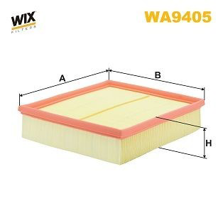 WA9405 WIX Повітряний фільтр двигуна