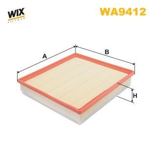 WA9412 WIX Повітряний фільтр двигуна