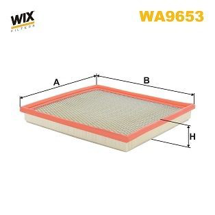 WA9653 WIX Повітряний фільтр двигуна