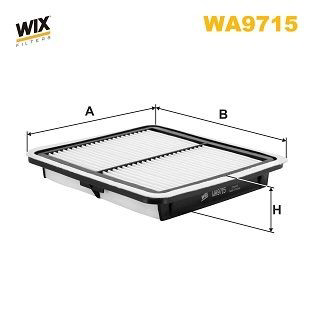 WA9715 WIX Повітряний фільтр двигуна