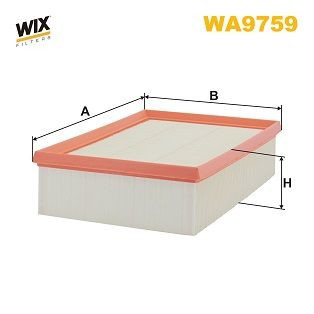 WA9759 WIX Повітряний фільтр двигуна