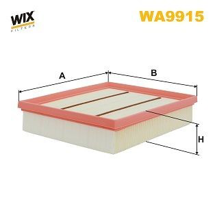 WA9915 WIX Повітряний фільтр двигуна