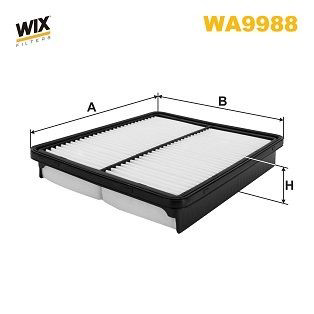WA9988 WIX Повітряний фільтр двигуна