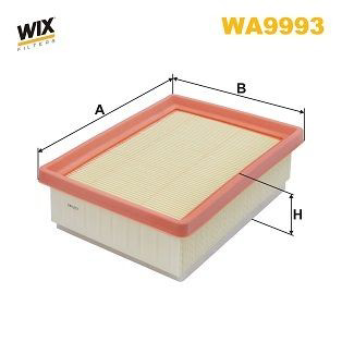 WA9993 WIX Повітряний фільтр двигуна