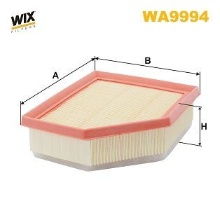 WA9994 WIX Повітряний фільтр двигуна