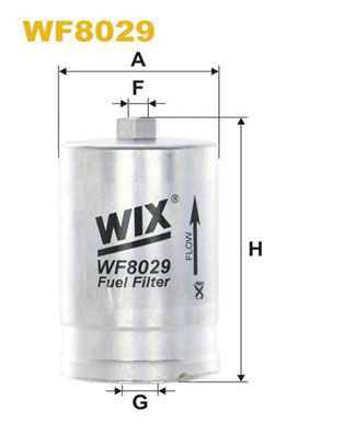WF8029 WIX Фільтр палива