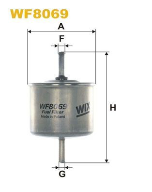 WF8069 WIX Фільтр палива