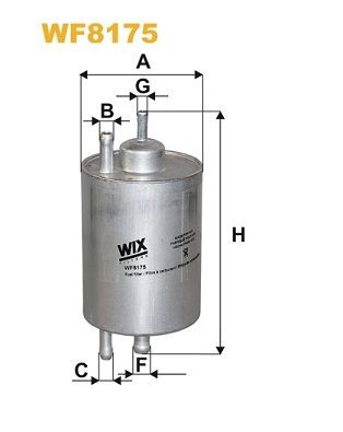 WF8175 WIX Фільтр палива